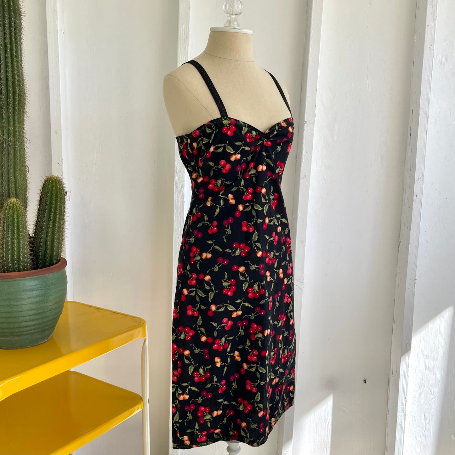 Homemade Women's Cherry Print Mini Dress
